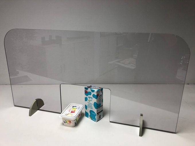 SIMOLUX Infektionsschutzvorrichtung / Protective screen